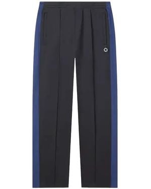 KENZO Pantalon De Jogging À Détails Rayés - Blue