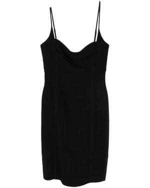 Herskind Roselini Stitched-Detail Dress - Black
