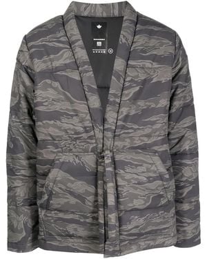 Maharishi カモフラージュ パデッドジャケット - グレー