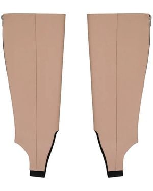 Cedric Charlier Zip-Fastening Stirrup Socks - White