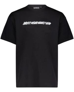 Mostly Heard Rarely Seen Logo-Embroidered Cotton T-Shirt - Black