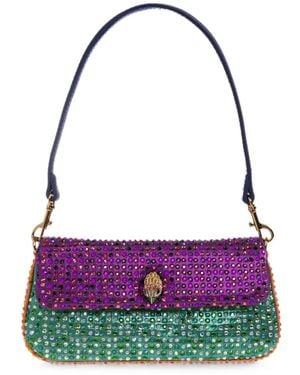 Kurt Geiger Borsa A Spalla Pickle Con Decorazione - Viola