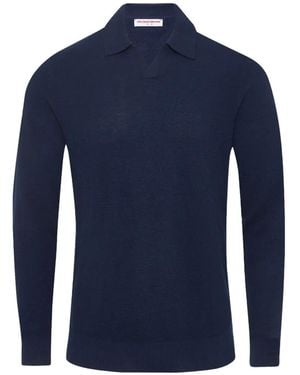 Orlebar Brown Bresson Kaschmirpullover - Blau