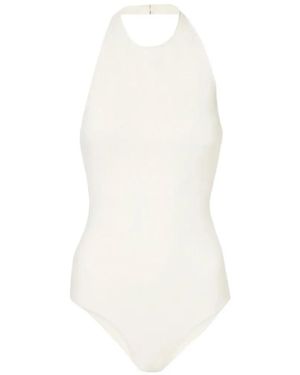 Roland Mouret Halterneck Bodysuit - White