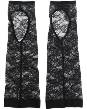 Maison Close Flashback Gaiters - Black