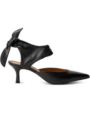 Odissi Jodie Knotted Pumps - White