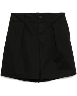 CROQUIS Cotton Shorts - Black