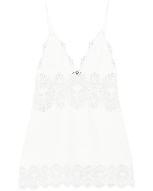 retroféte Karlie Dress - White