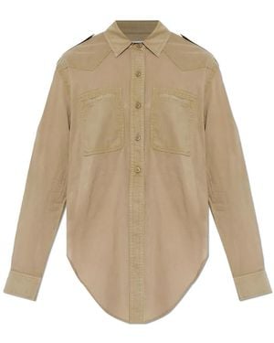 Isabel Marant Light Organic Cotton Shirt - Natural