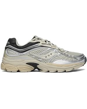Saucony Baskets Progrid Omni 9 À Fini Métallisé - White