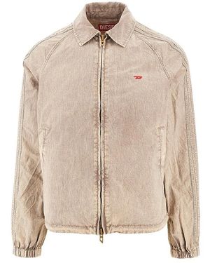 DIESEL Zip Jacket - Natural