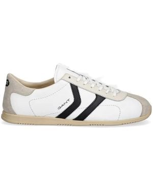 GANT Spearclub Lace-Up Trainers - White
