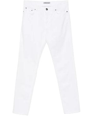 Sartorio Napoli Logo-Patch Trousers - White