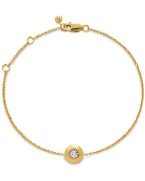 Monica Vinader 18Kt Vermeil April Birthstone Bracelet - Metallic