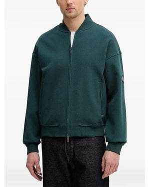 Guess Zip-Up Bomber Jacket - Green