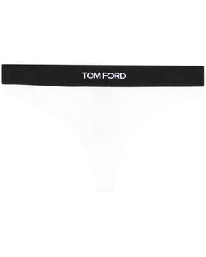 Tom Ford Slip Mit Bund - Weiß