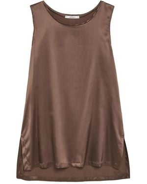 Maliparmi Sleeveless Top - Brown
