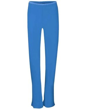 Peter Cohen Bias Wide-Leg Pants - Blue
