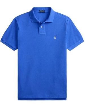 Polo Ralph Lauren Polo En Piqué À Logo Brodé - Blue