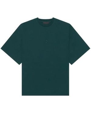 PLACE OF ELMS Logo-Embroidery T-Shirt - Green