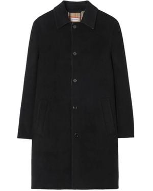 Burberry Hooded Coat - Black