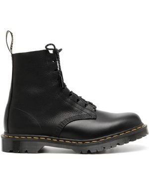 Dr. Martens レースアップ コンバットブーツ - ブラック