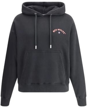 Off-White c/o Virgil Abloh Star Arrow Hoodie - Grey