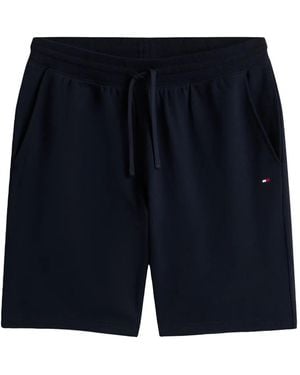 Tommy Hilfiger Short À Logo Brodé - Bleu