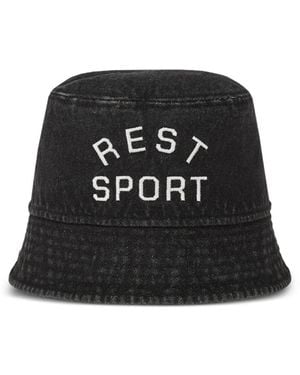 Rest&Recreation Denim Bucket Hat - Black