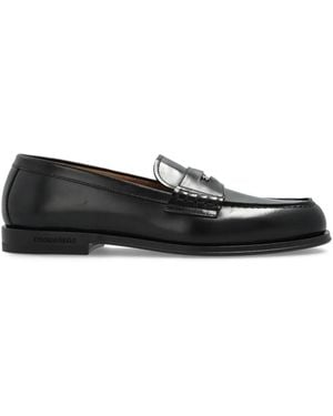 DSquared² Mocassins À Entaille Penny - Noir