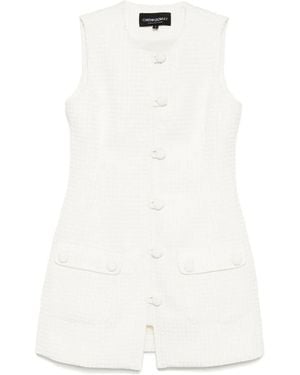 Cynthia Rowley Robe Paige En Jacquard - Blanc
