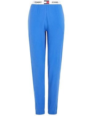 Tommy Hilfiger Logo-Waistband Leggings - Blue