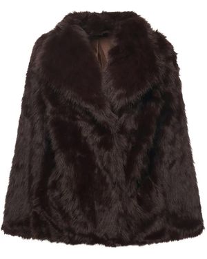 V73 Penny Long-Sleeve Coat - Black