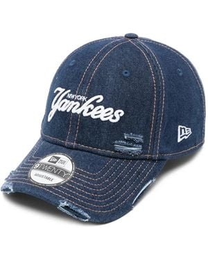 KTZ X 9 Twenty distressed baseball cap - Azul