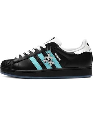 adidas X Drama Call "Head North" Leather Trainers - Black