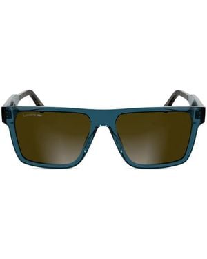 Lacoste Square-Frame Sunglasses - Green