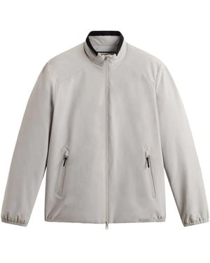 Woolrich ジップアップ ジャケット - グレー