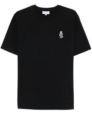 Maison Kitsuné Dressed Fox Tシャツ - ブラック