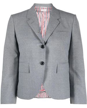 Thom Browne Blazer Crop - Grigio