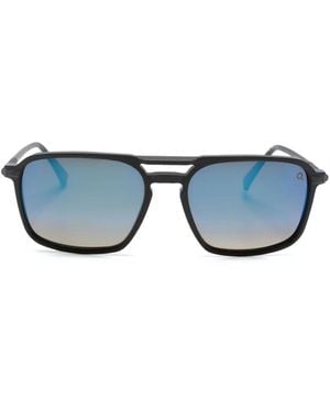 Etnia Barcelona Buffalo Square-Frame Sunglasses - Blue