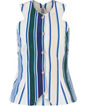 Rosie Assoulin Ribbon King トップ - ブルー