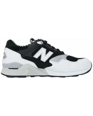 New Balance 878 Paneled Sneakers - White