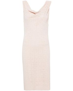 Givenchy 4G-Patterned Midi Dress - White