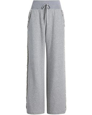 Cinq À Sept Maddie Jogginghose mit Strass - Grau