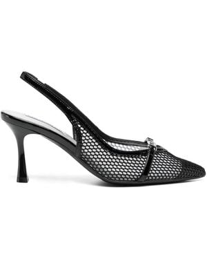 Karl Lagerfeld Sienna Signia Pumps 80Mm - Mettallic