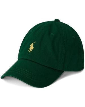 Polo Ralph Lauren Embroidered-Logo Baseball Cap - Green