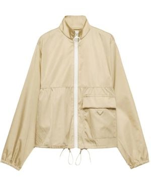 Prada Chaqueta bómber Re-Nylon - Neutro
