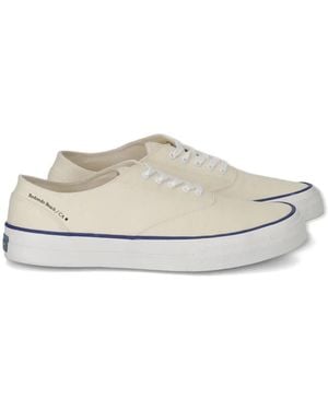 Fortela Logo-Print Trainers - White