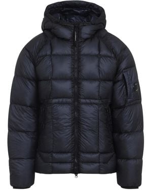 C.P. Company D.D. Shell Hooded Jacket - Blue