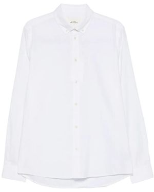 Les Deux Button-Down Long-Sleeve Shirt - White